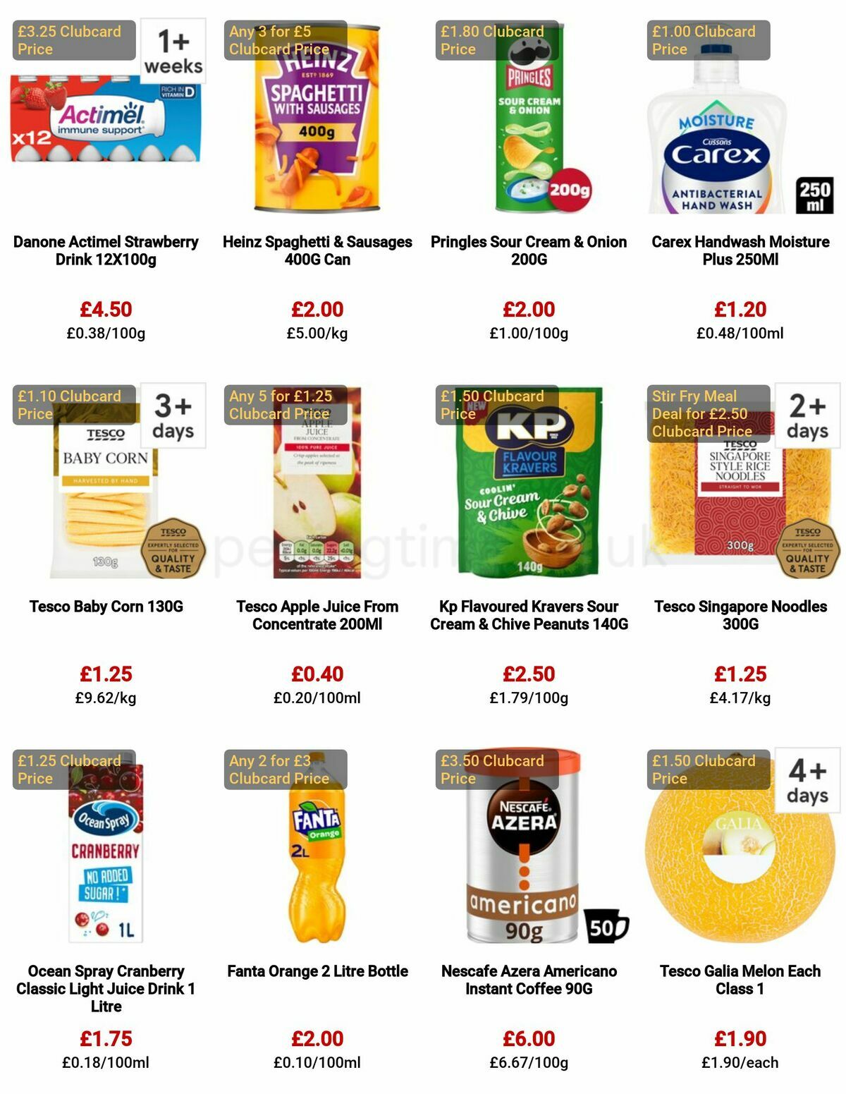TESCO Offers from 27 April