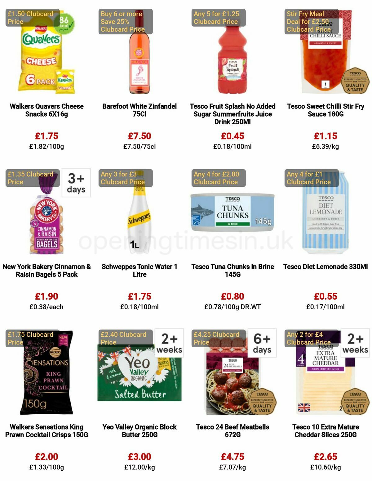 TESCO Offers from 27 April