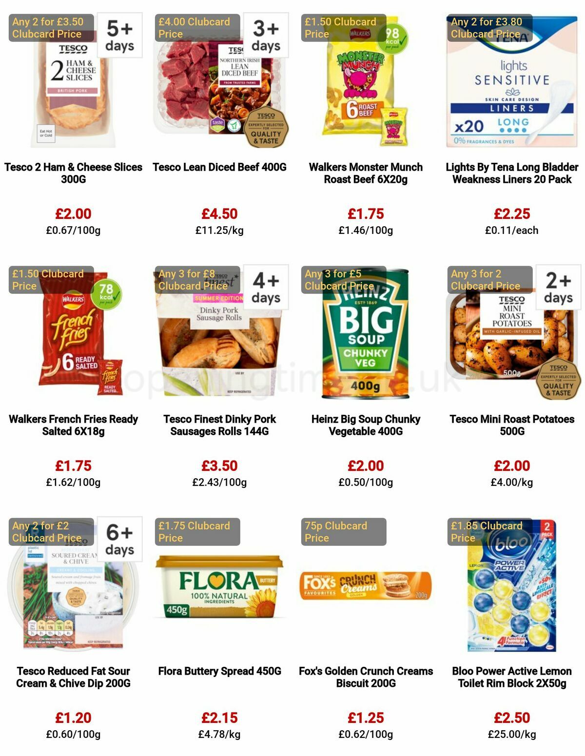 TESCO Offers from 27 April