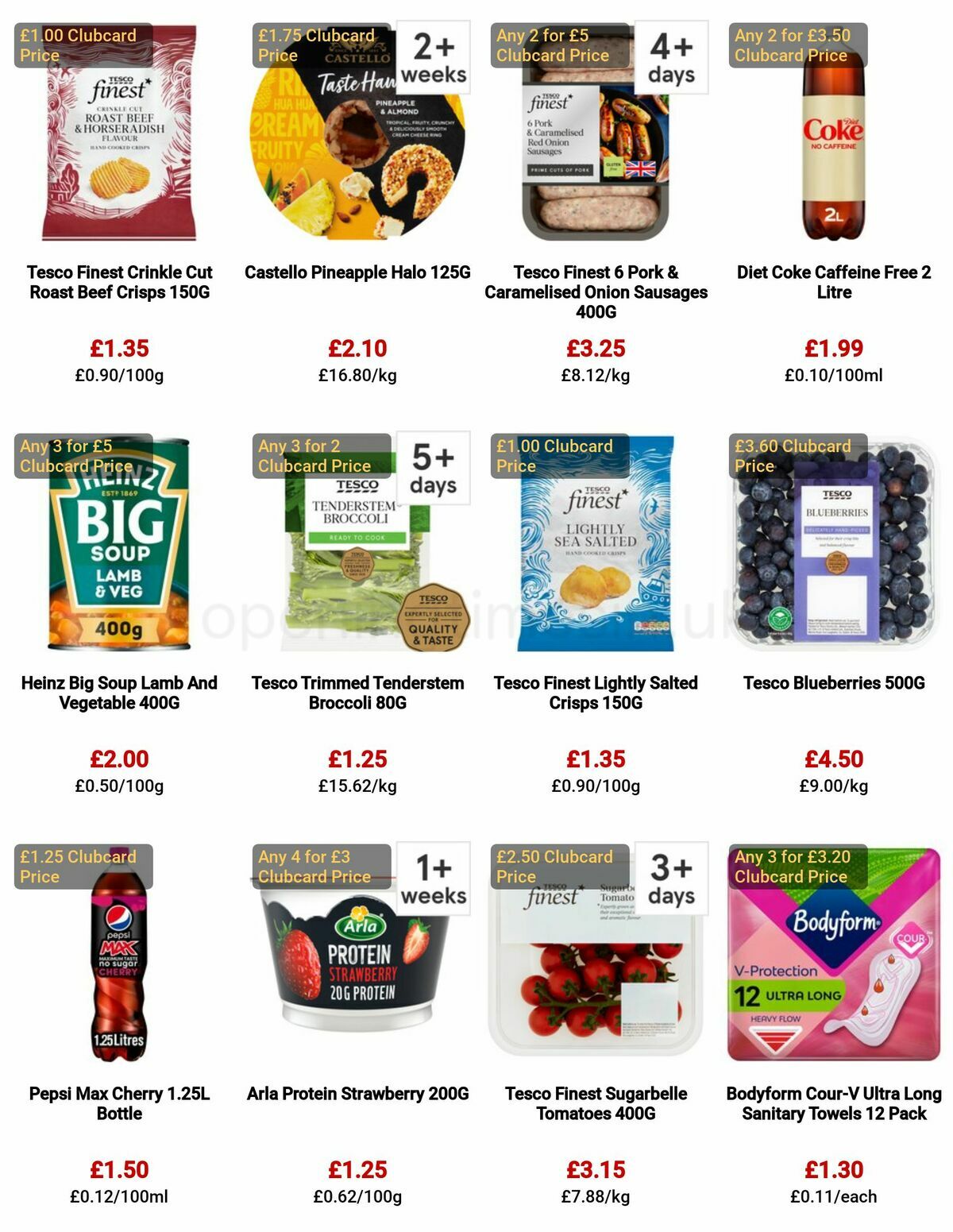 TESCO Offers from 27 April
