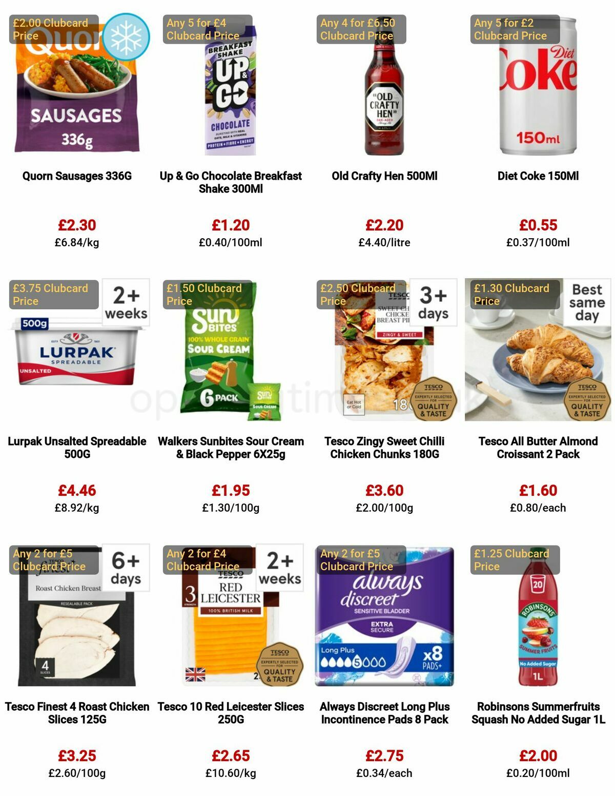 TESCO Offers from 27 April