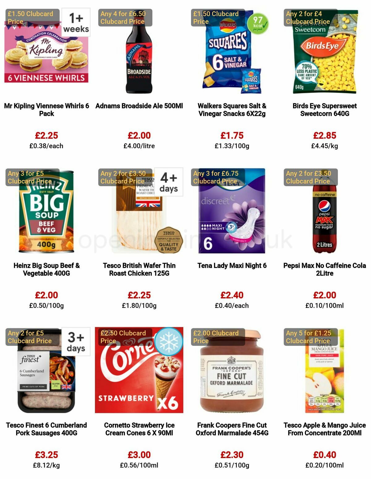 TESCO Offers from 27 April