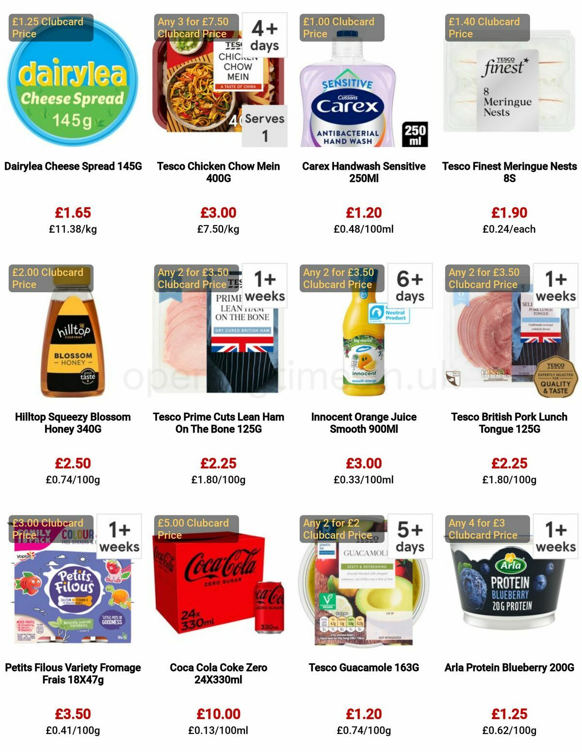TESCO Offers from 27 April