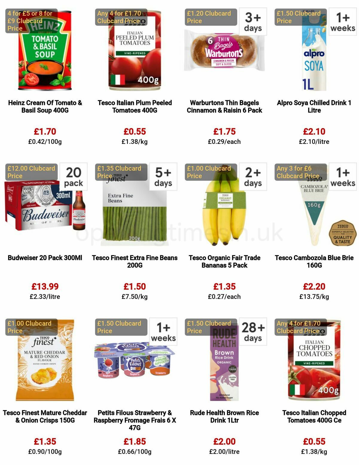 TESCO Offers from 27 April