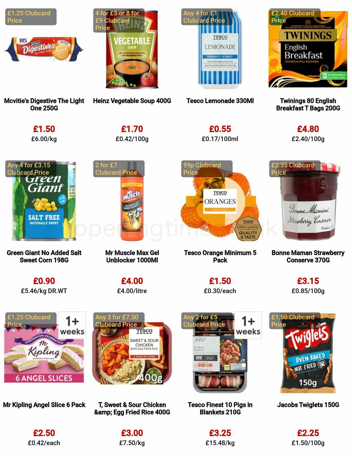 TESCO Offers from 27 April