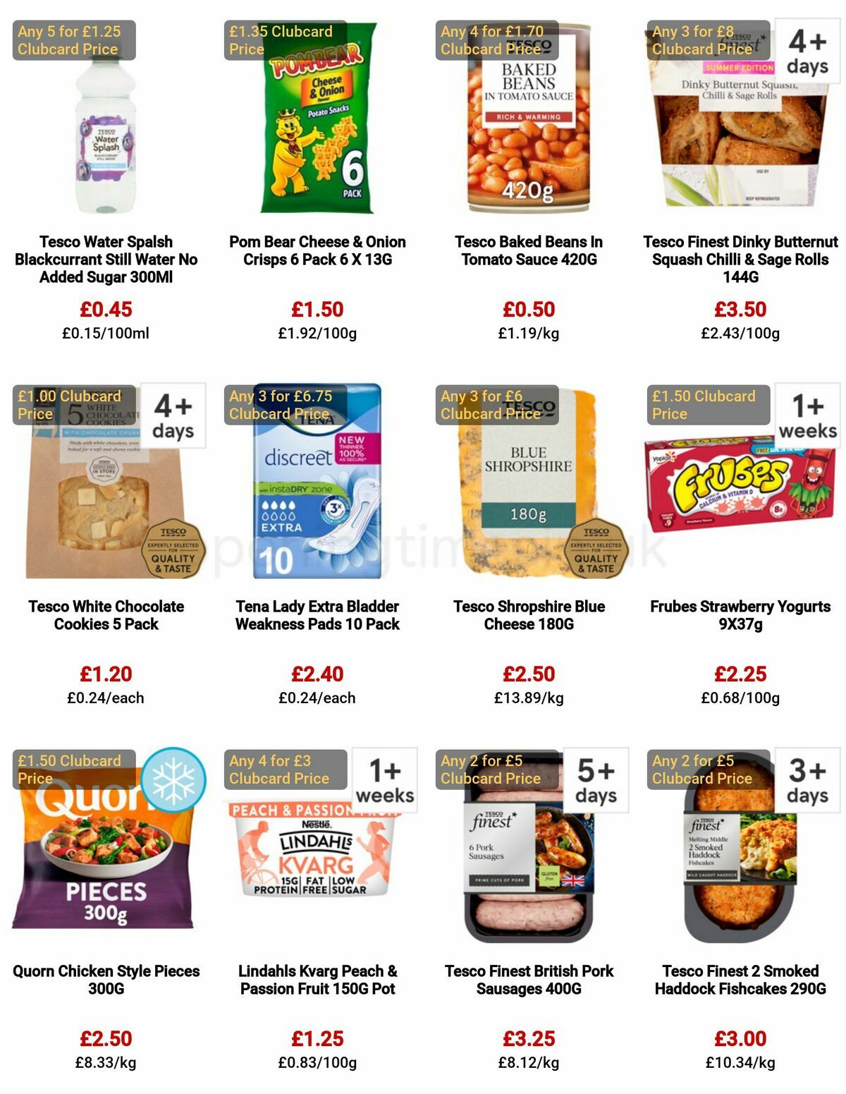 TESCO Offers from 27 April