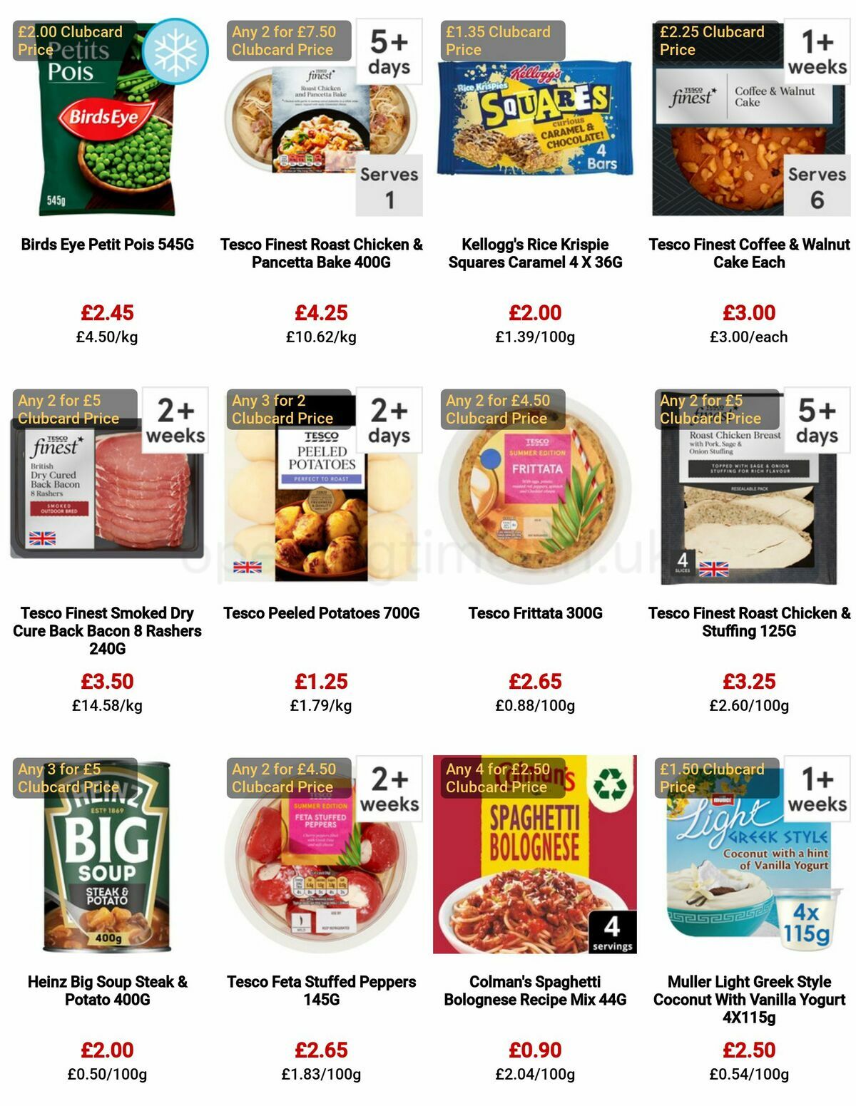 TESCO Offers from 27 April