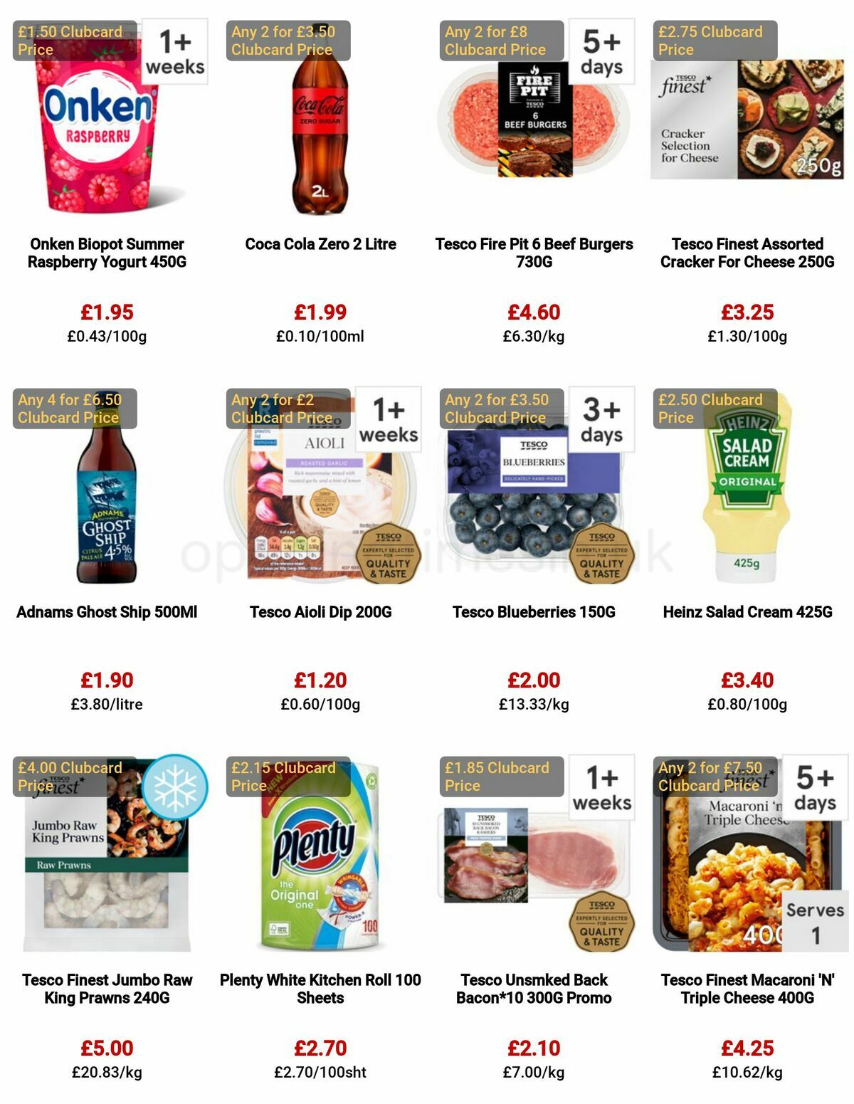 TESCO Offers from 27 April