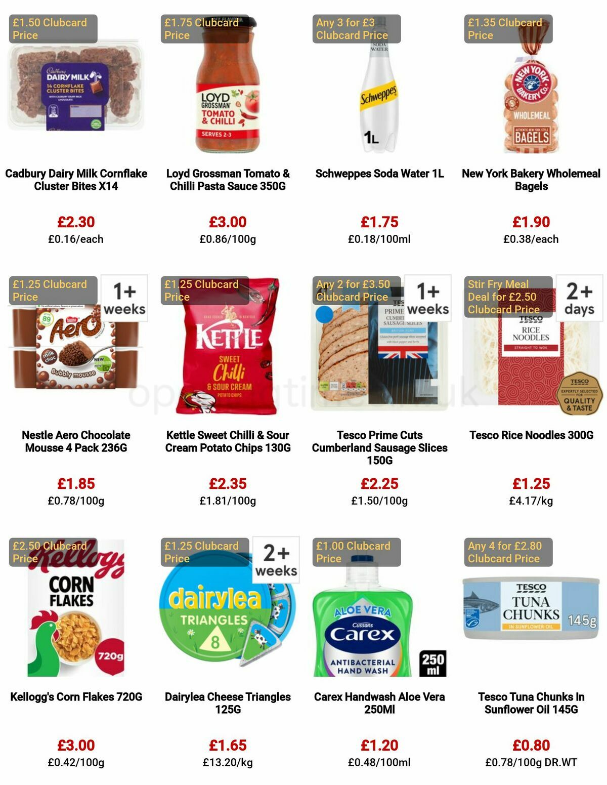 TESCO Offers from 27 April