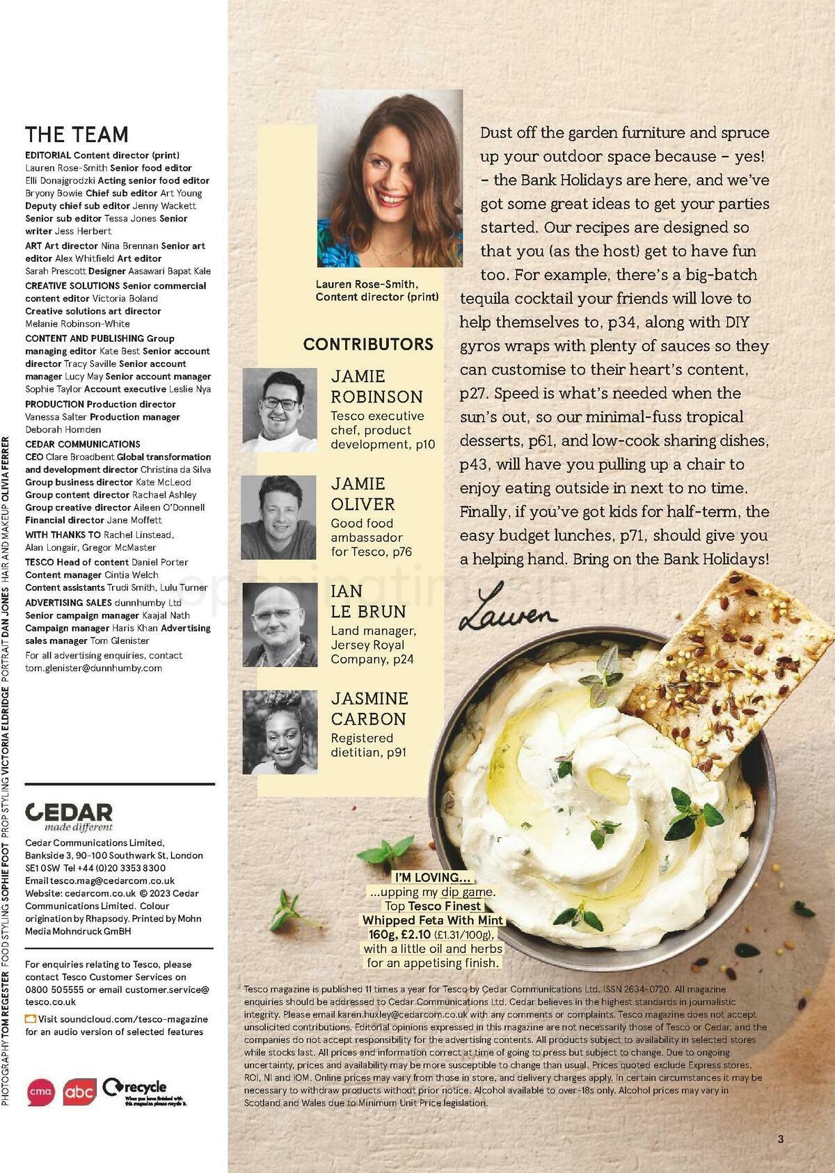 TESCO Magazine May Offers from 1 May