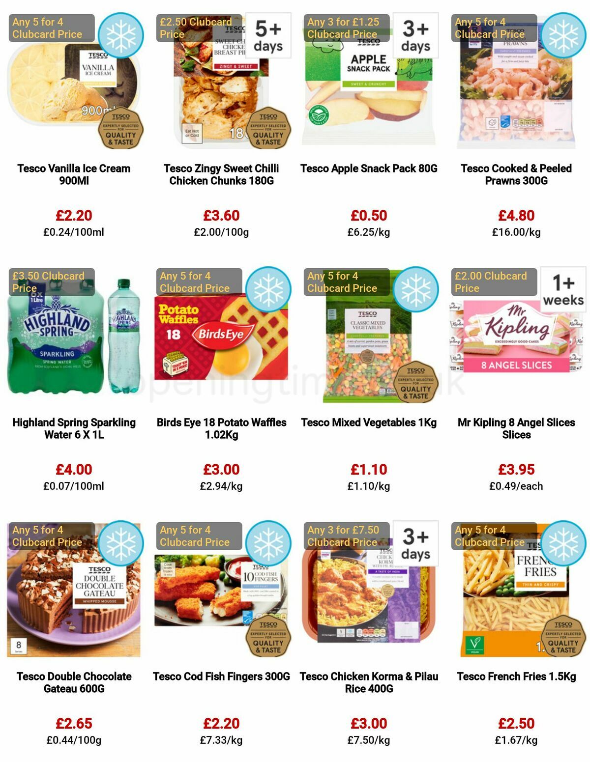 TESCO Offers from 11 May