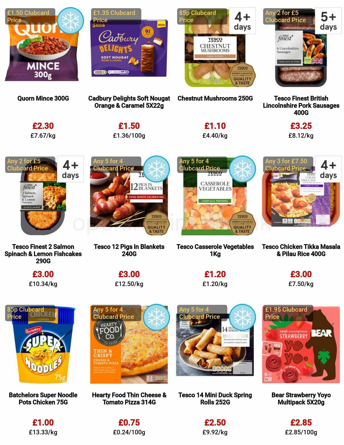 TESCO Offers from 11 May