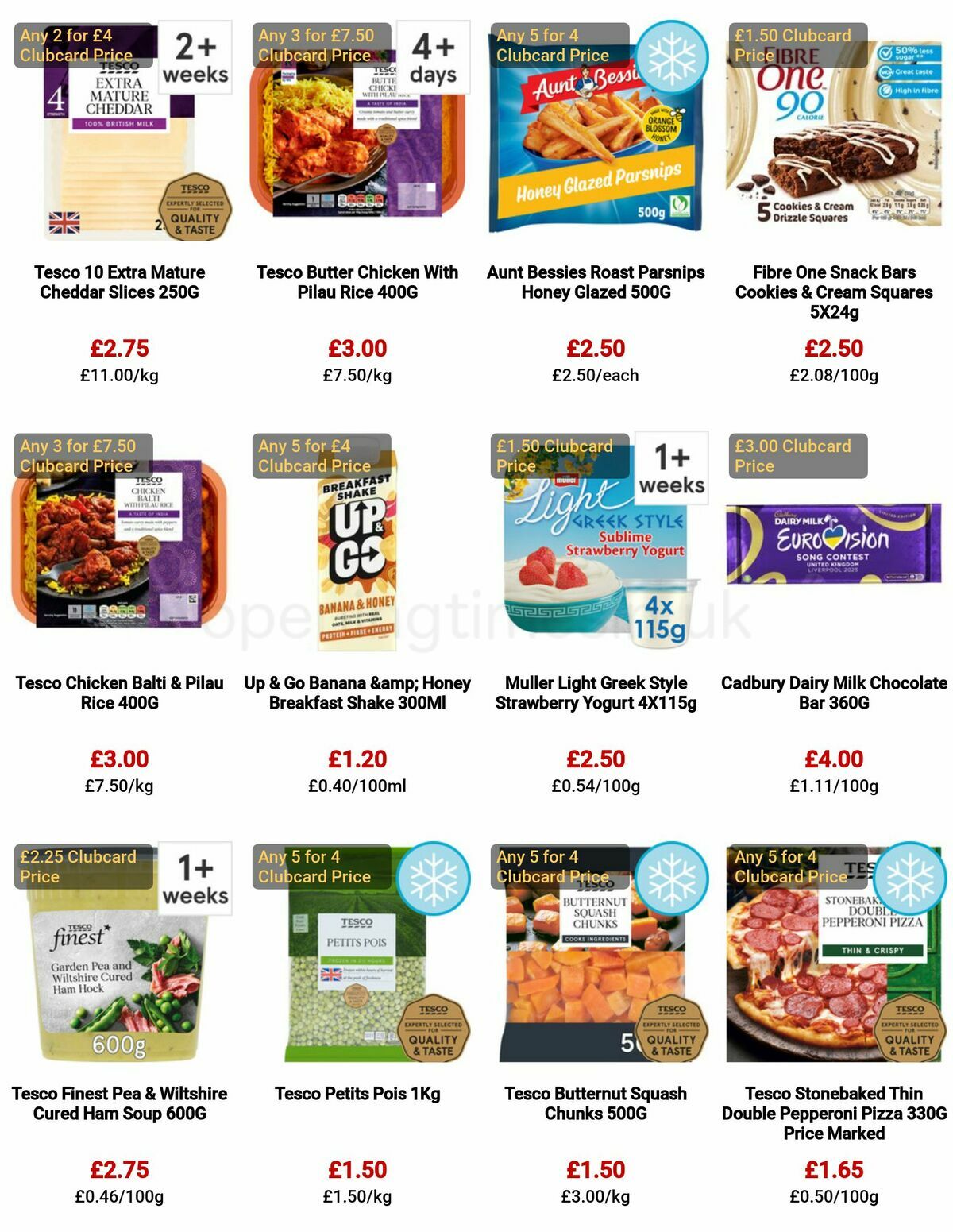 TESCO Offers from 11 May