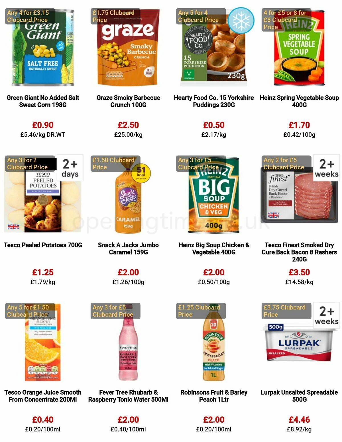 TESCO Offers from 11 May