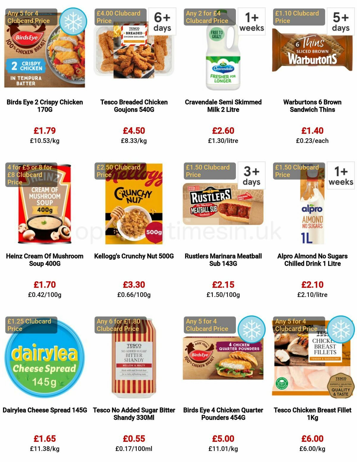 TESCO Offers from 11 May