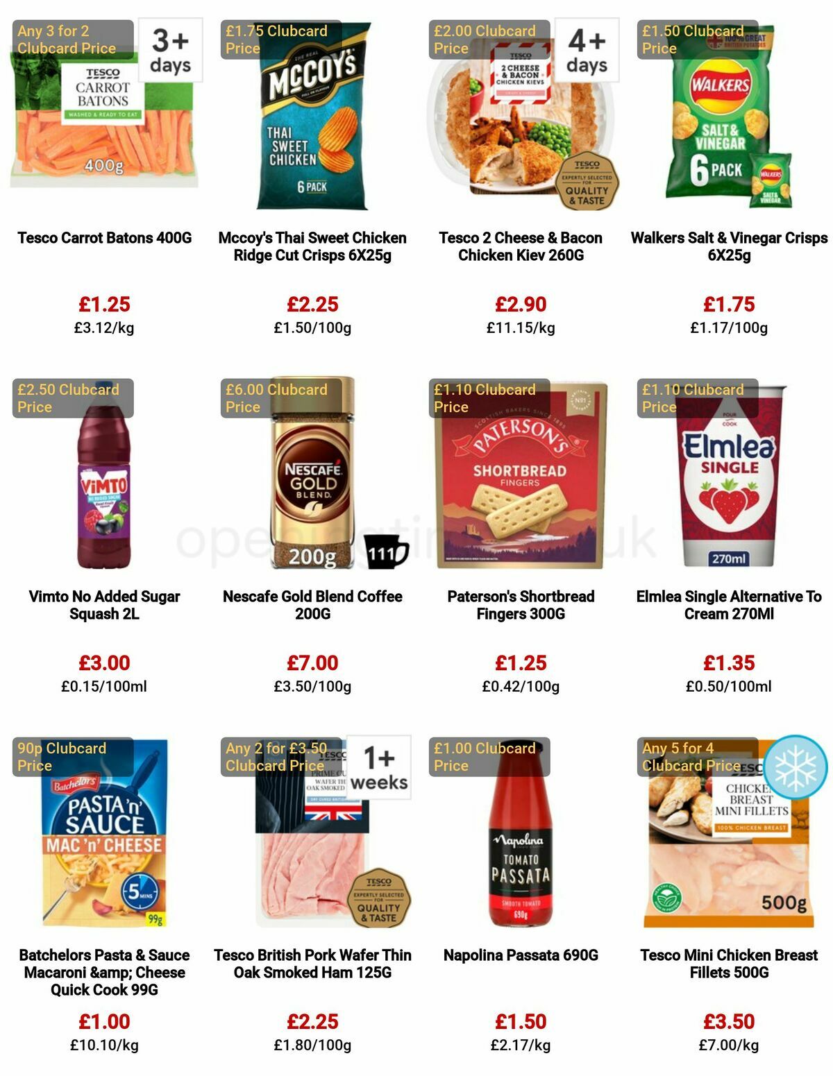 TESCO Offers from 11 May