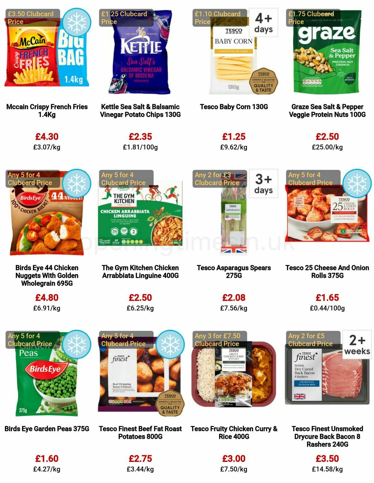 TESCO Offers from 11 May