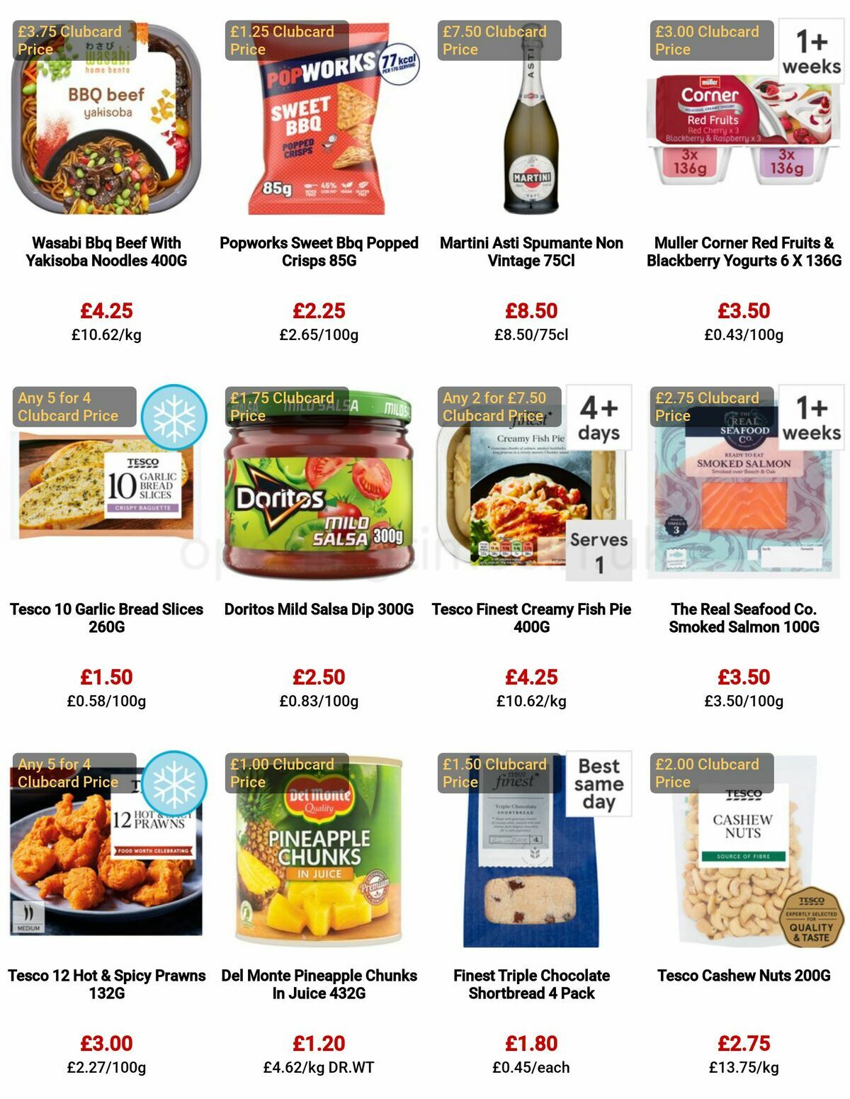 TESCO Offers from 11 May