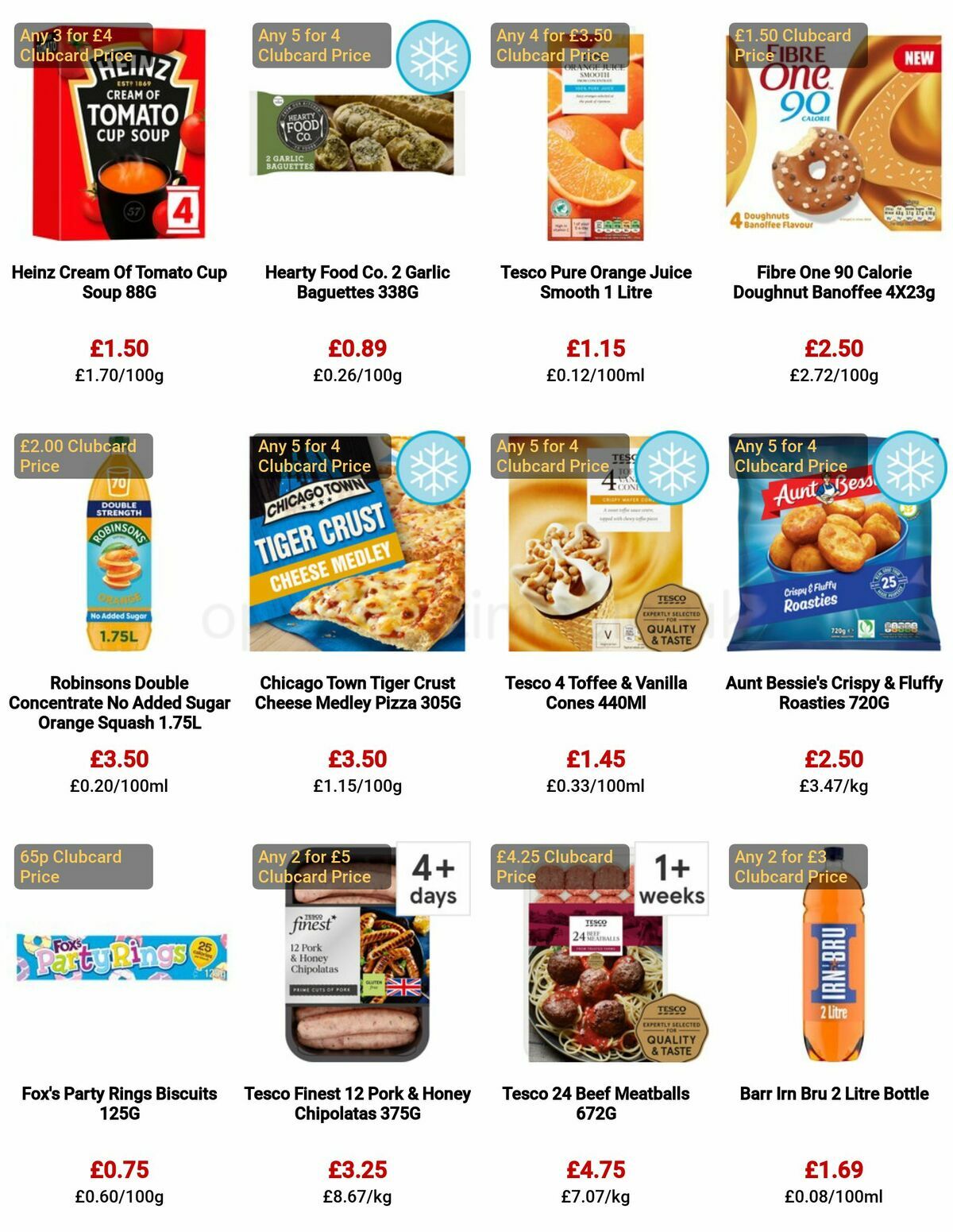TESCO Offers from 11 May