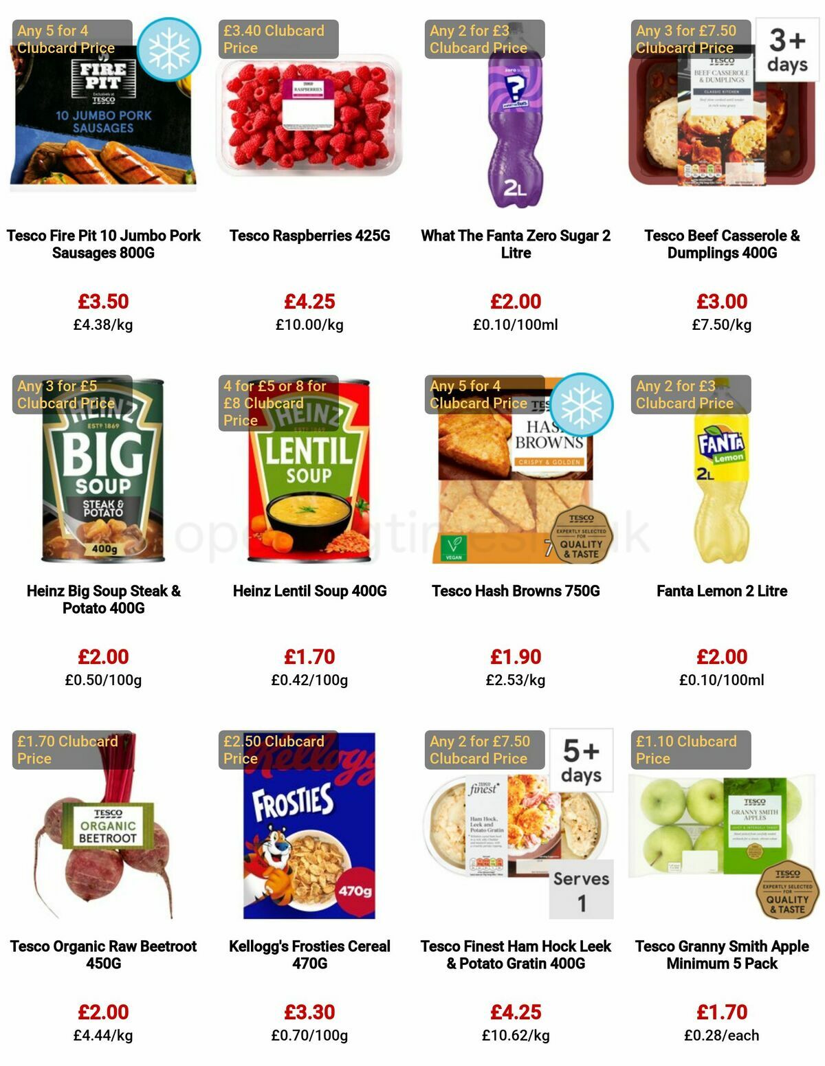 TESCO Offers from 11 May