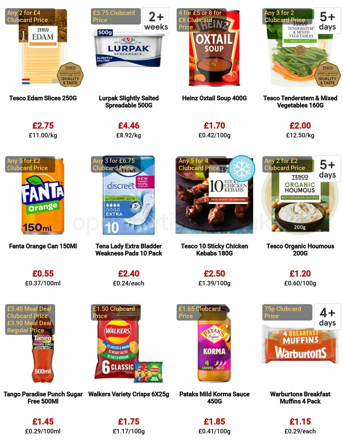 TESCO Offers from 11 May