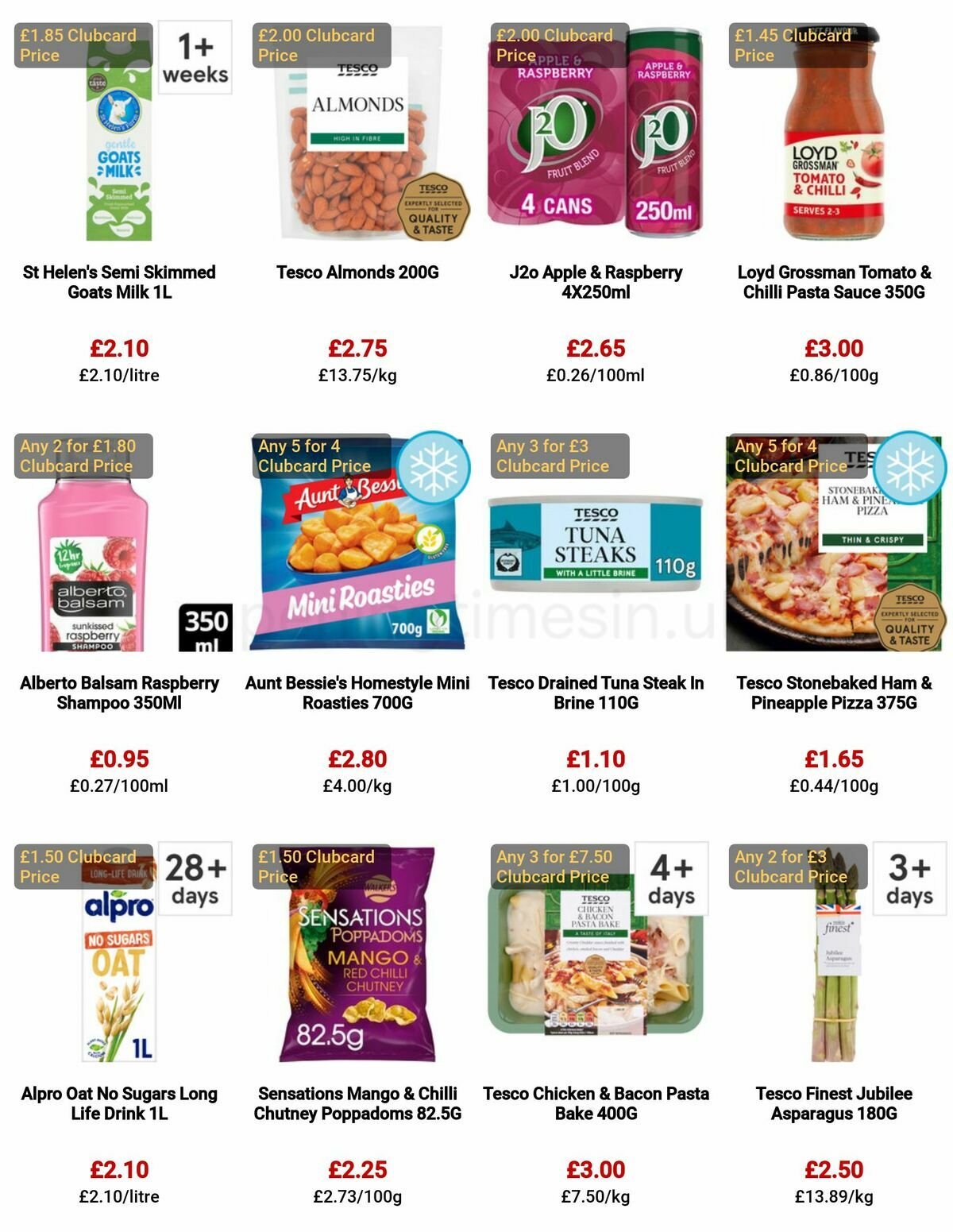 TESCO Offers from 11 May