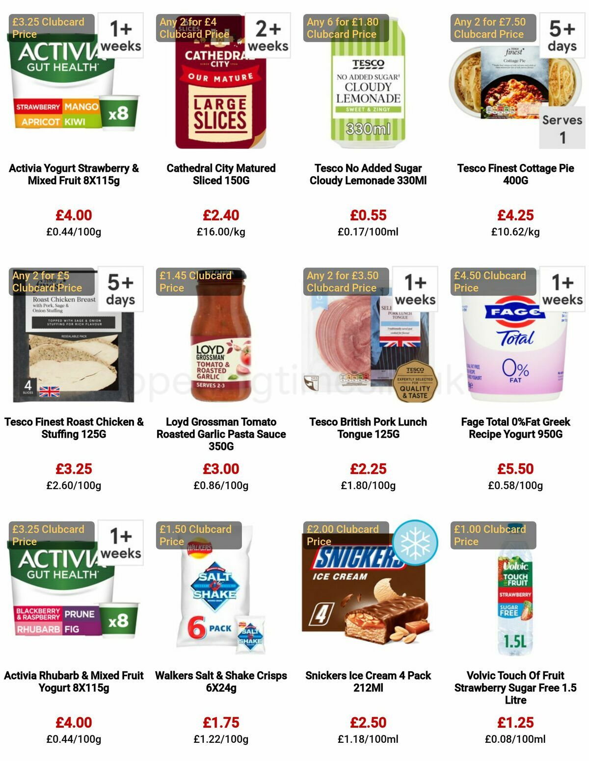 TESCO Offers from 11 May