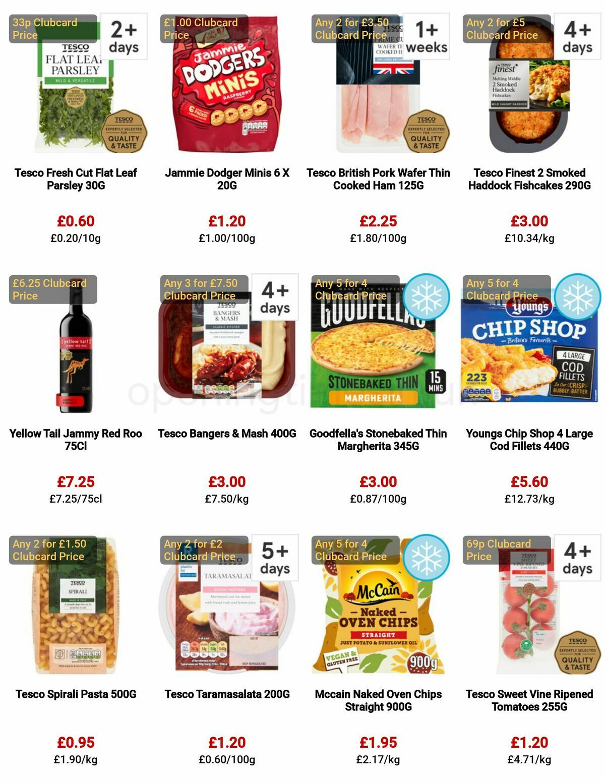 TESCO Offers from 11 May