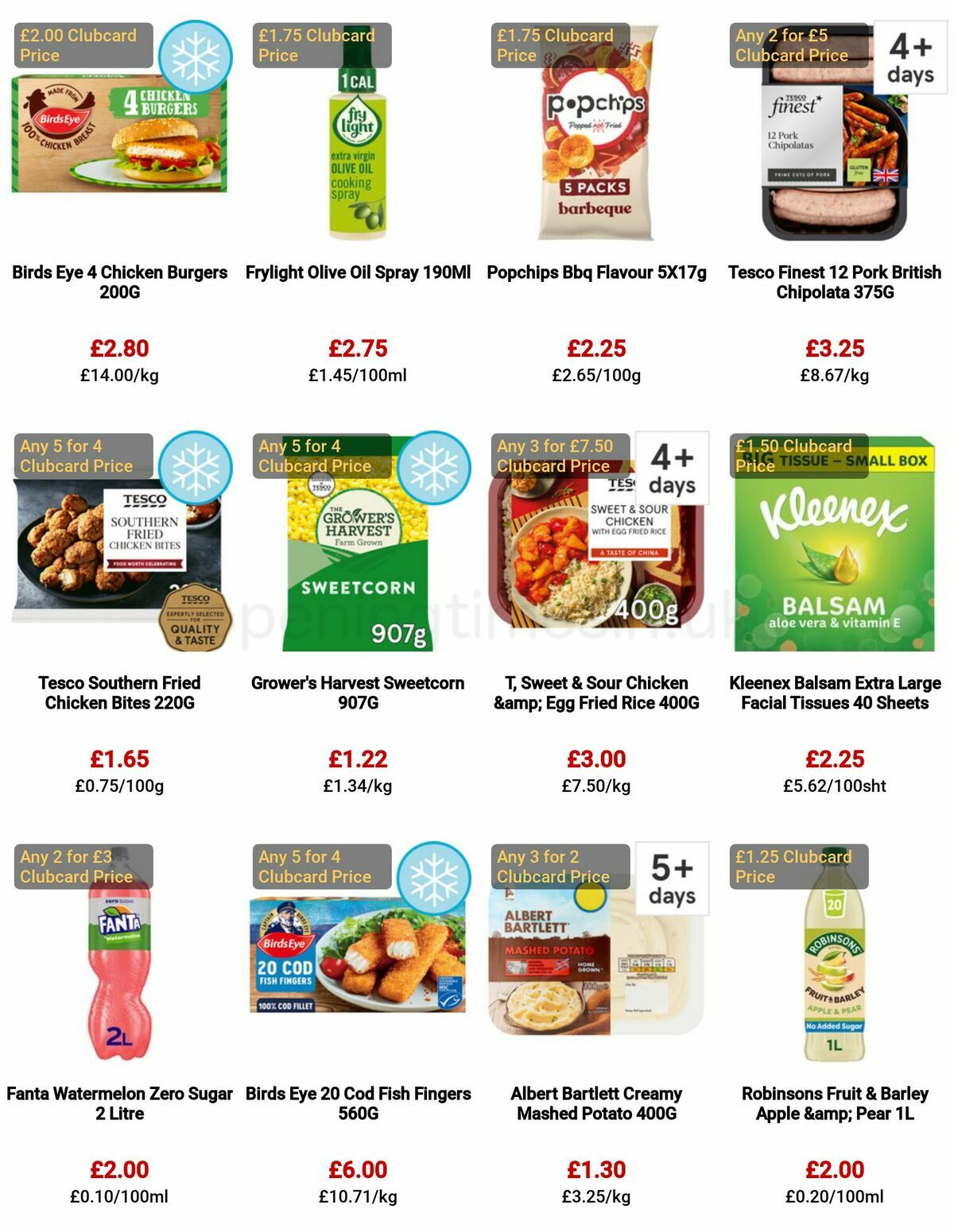 TESCO Offers from 11 May