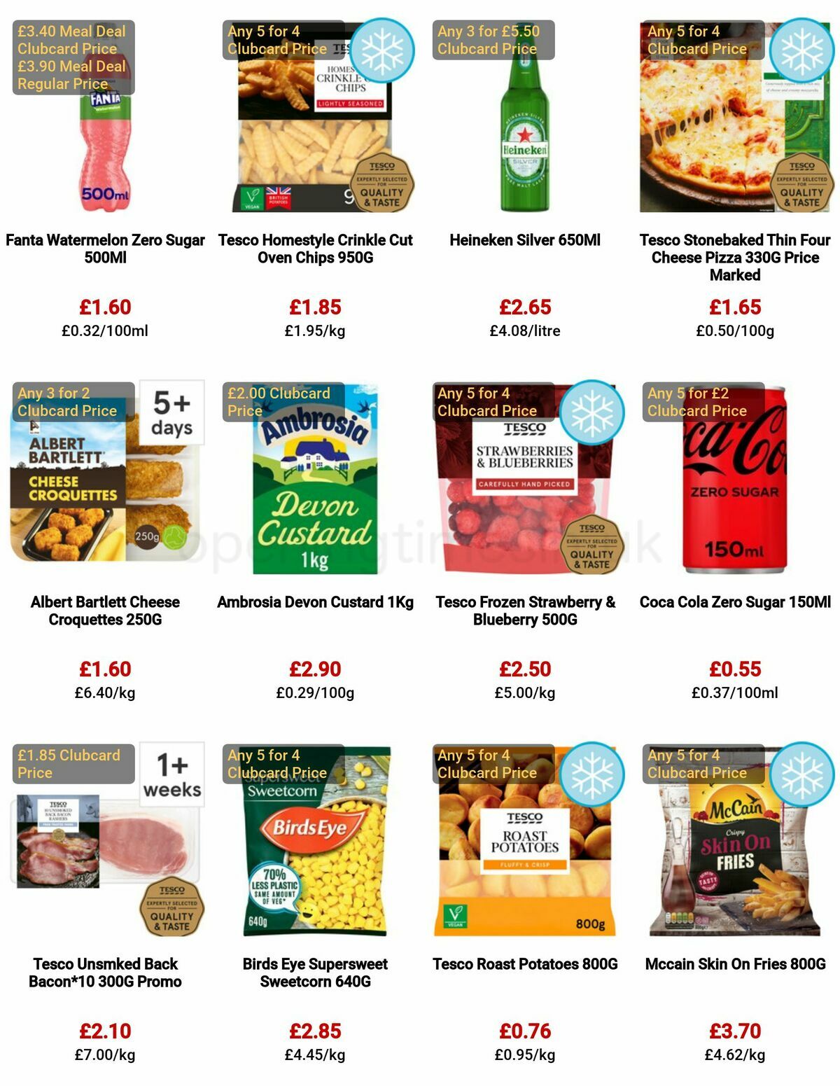 TESCO Offers from 11 May