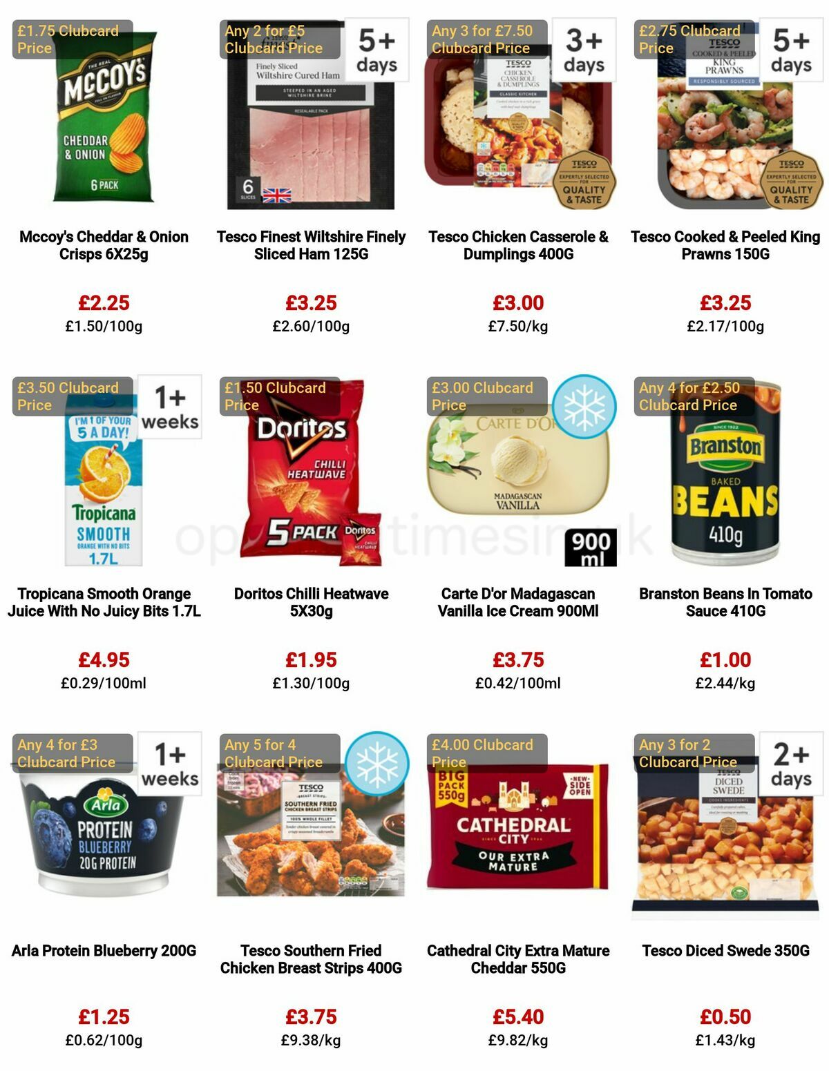 TESCO Offers from 11 May