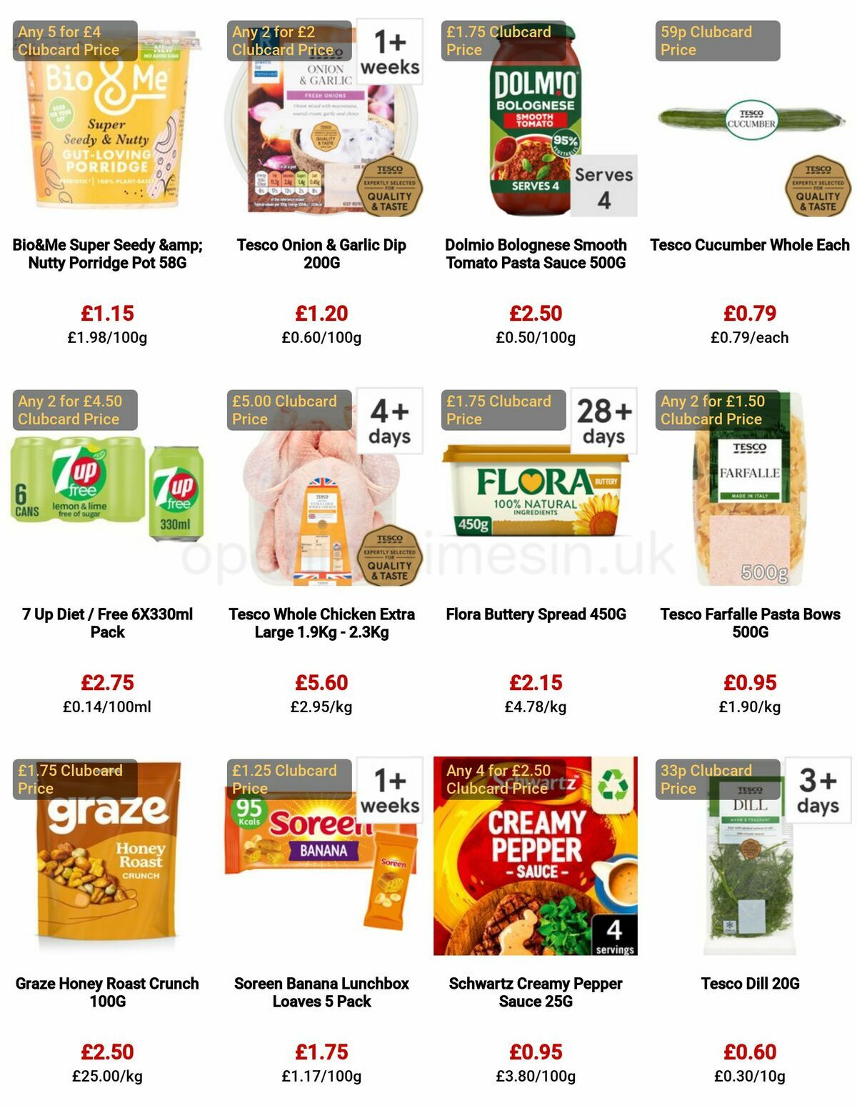 TESCO Offers from 11 May