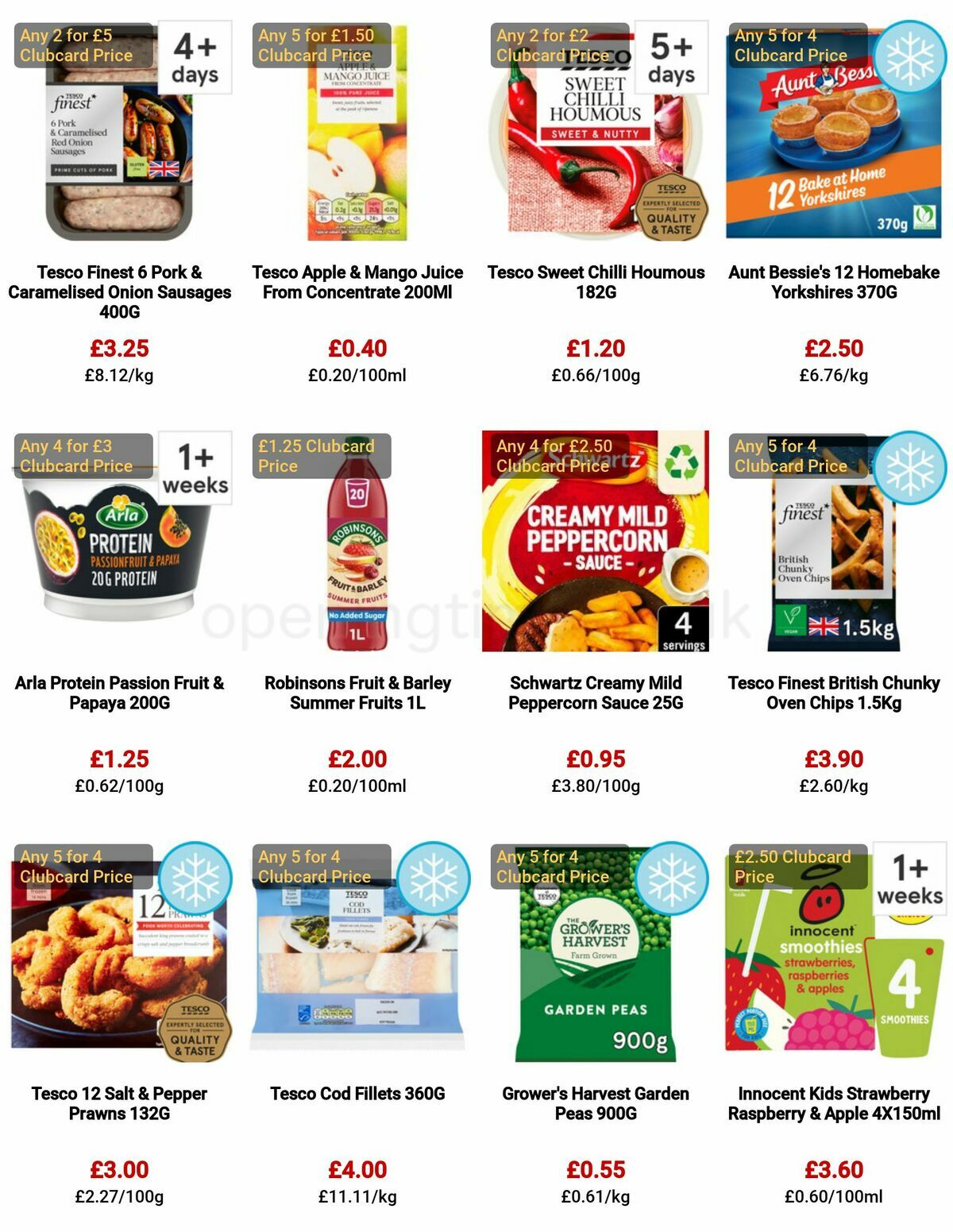 TESCO Offers from 11 May