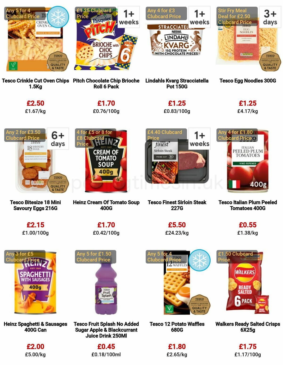 TESCO Offers from 11 May