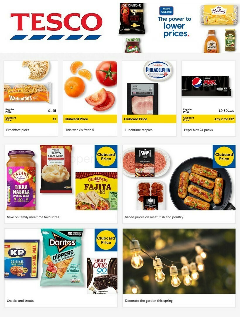 TESCO Offers from 18 May