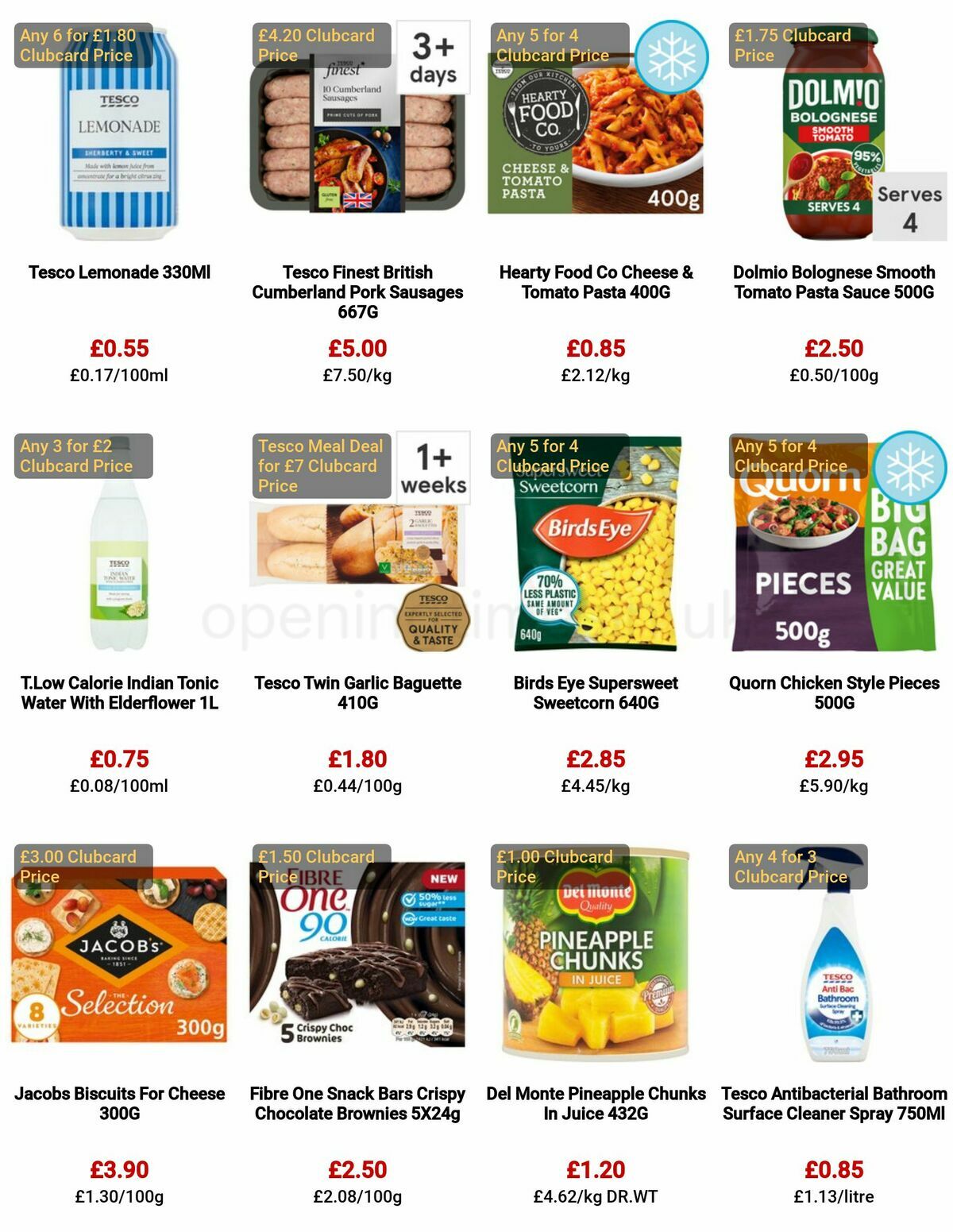 TESCO Offers from 18 May