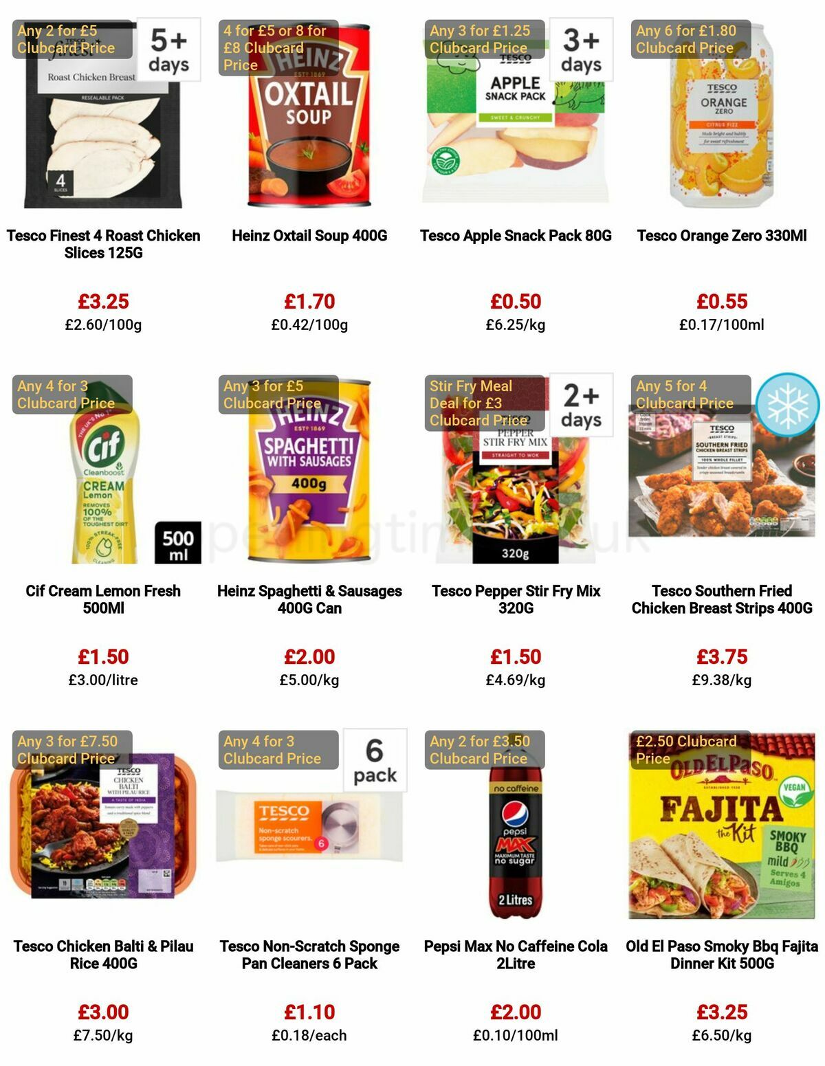 TESCO Offers from 18 May