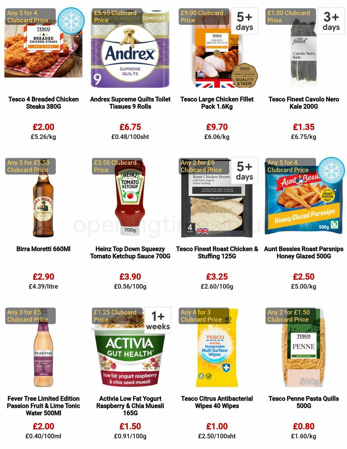 TESCO Offers from 18 May