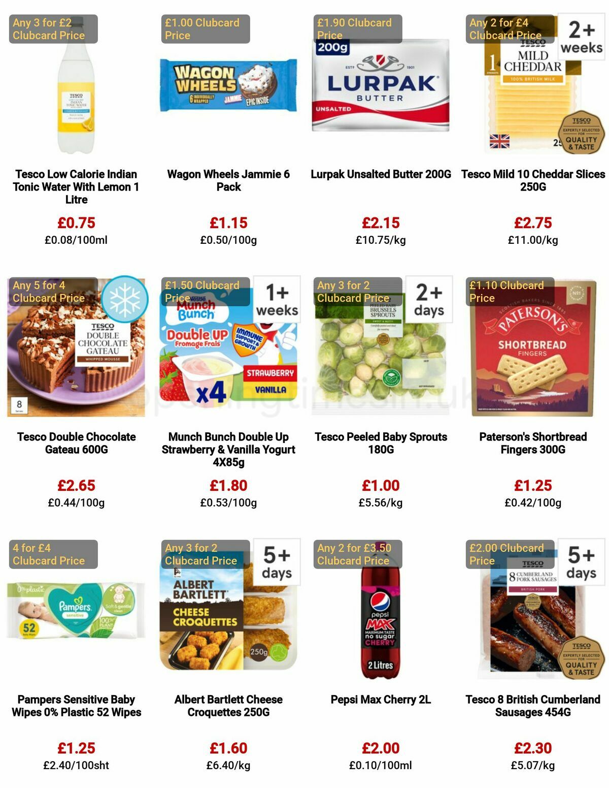 TESCO Offers from 18 May