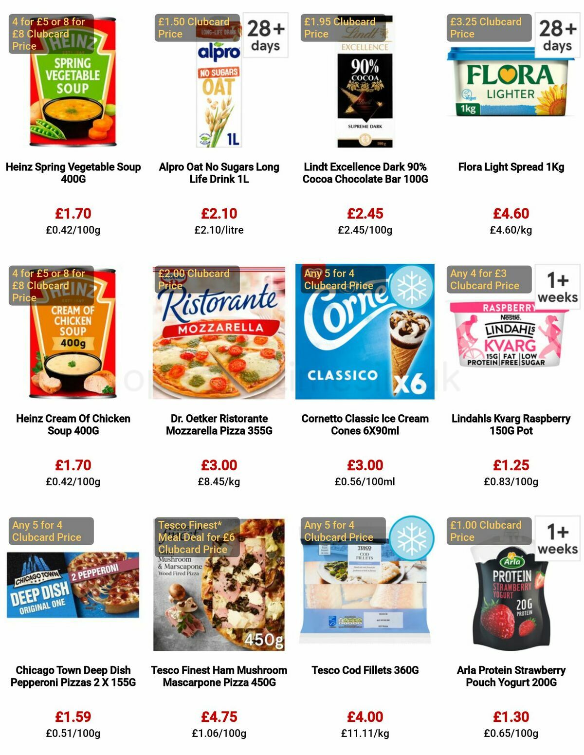 TESCO Offers from 18 May