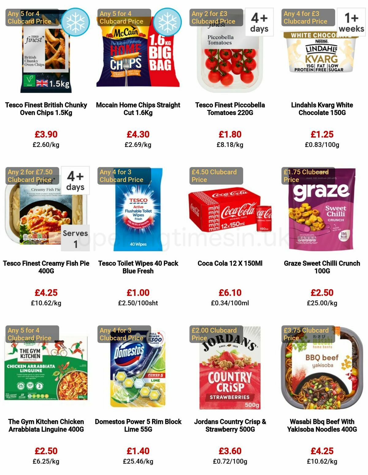 TESCO Offers from 18 May