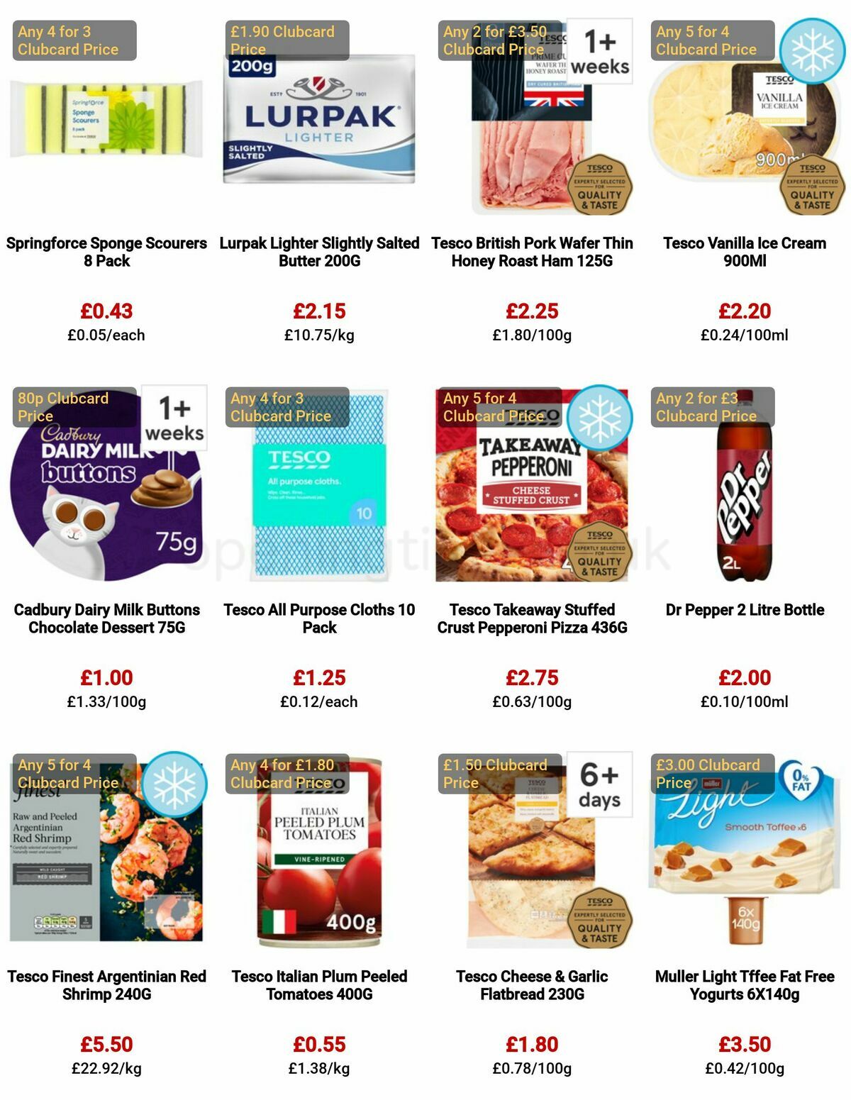 TESCO Offers from 18 May