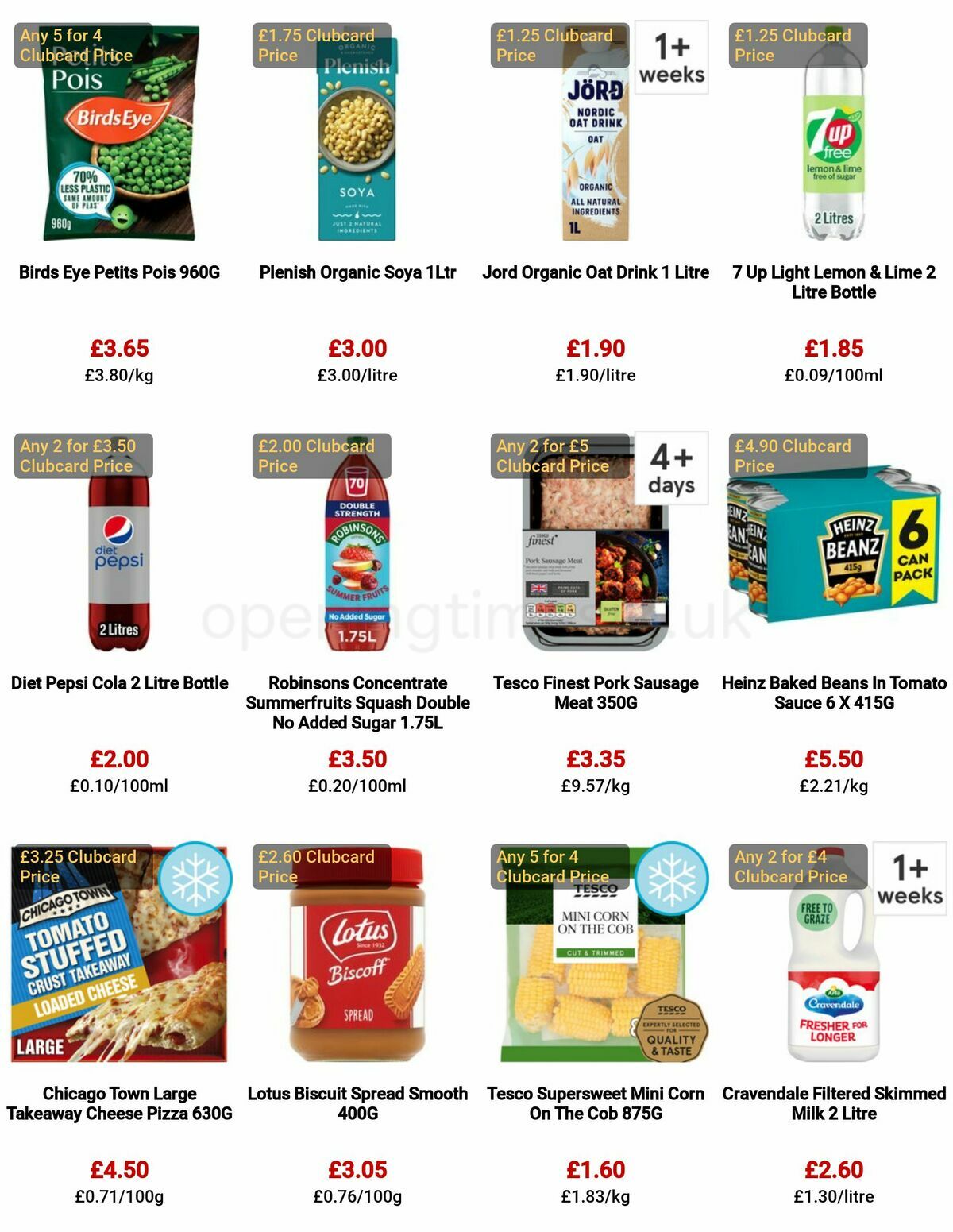 TESCO Offers from 18 May