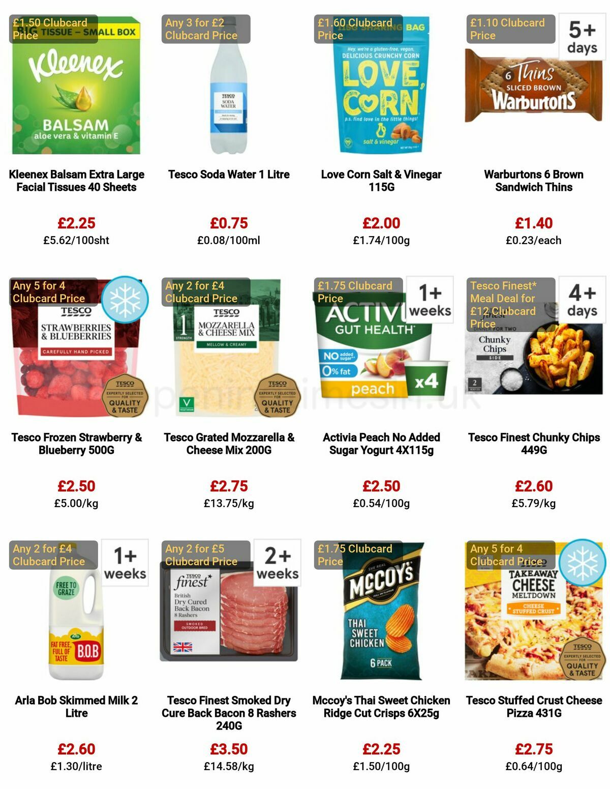 TESCO Offers from 18 May