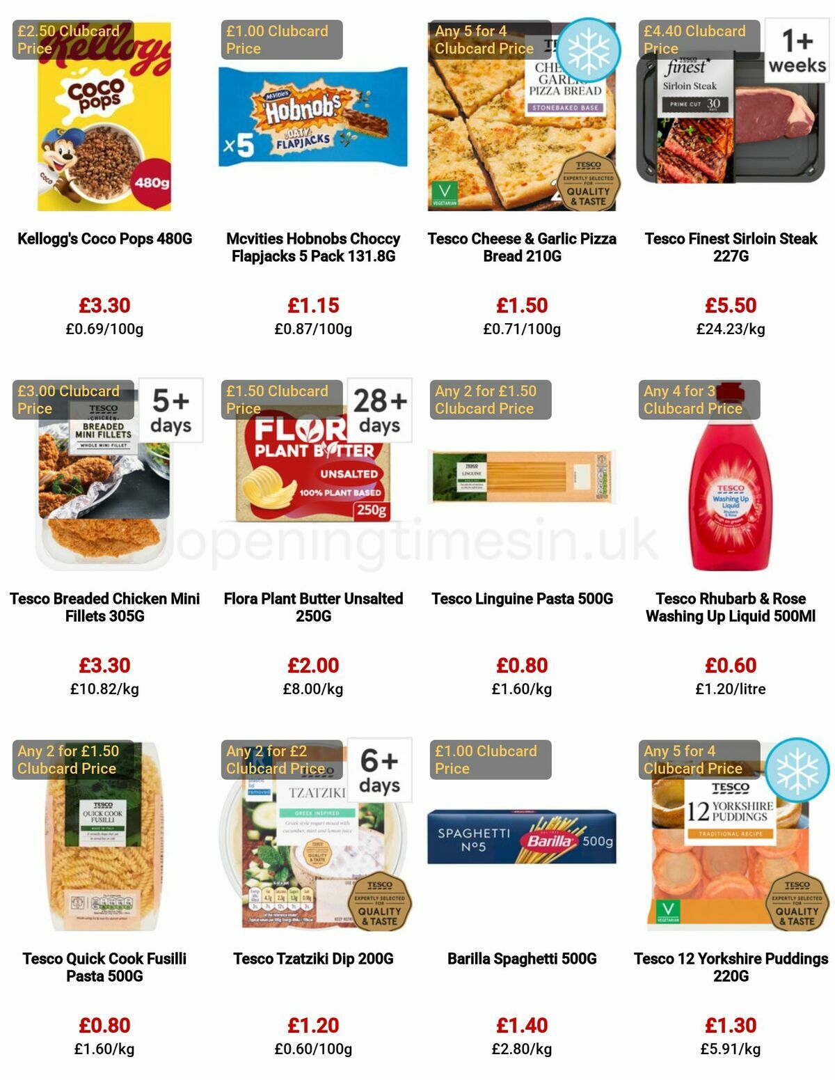 TESCO Offers from 18 May