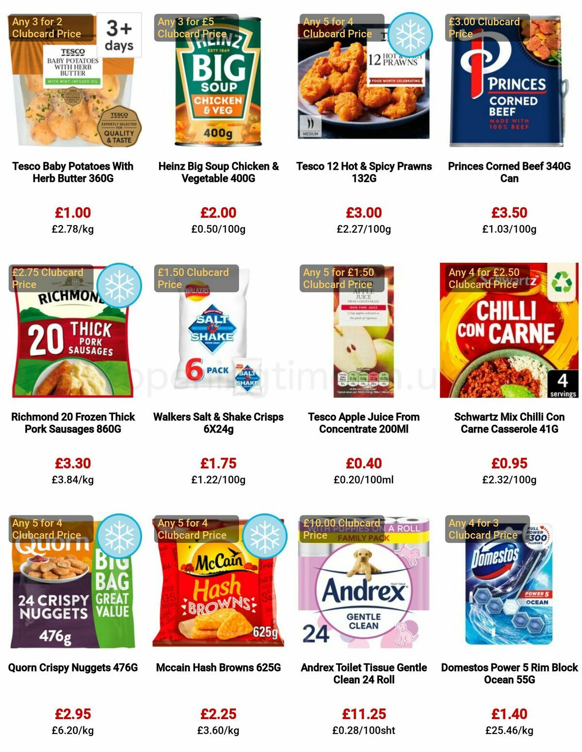 TESCO Offers from 18 May