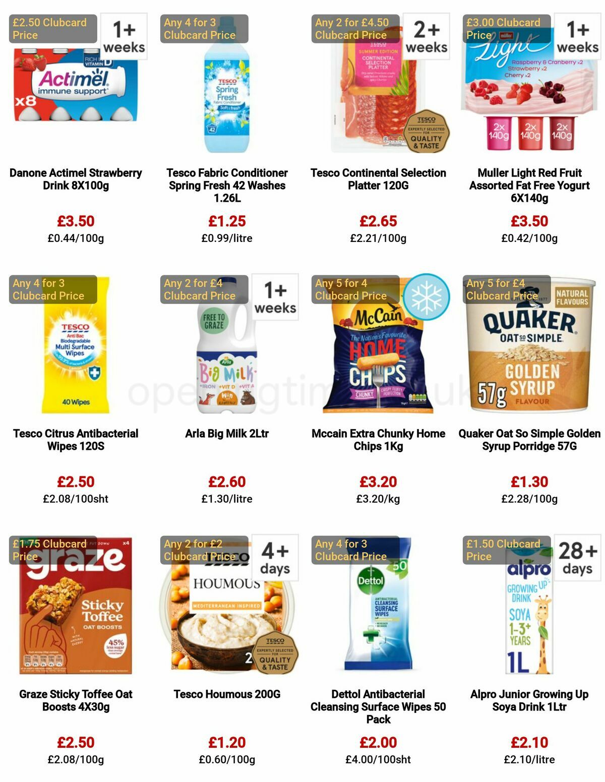 TESCO Offers from 18 May