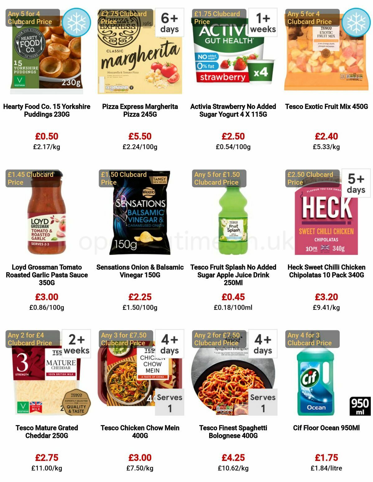 TESCO Offers from 18 May