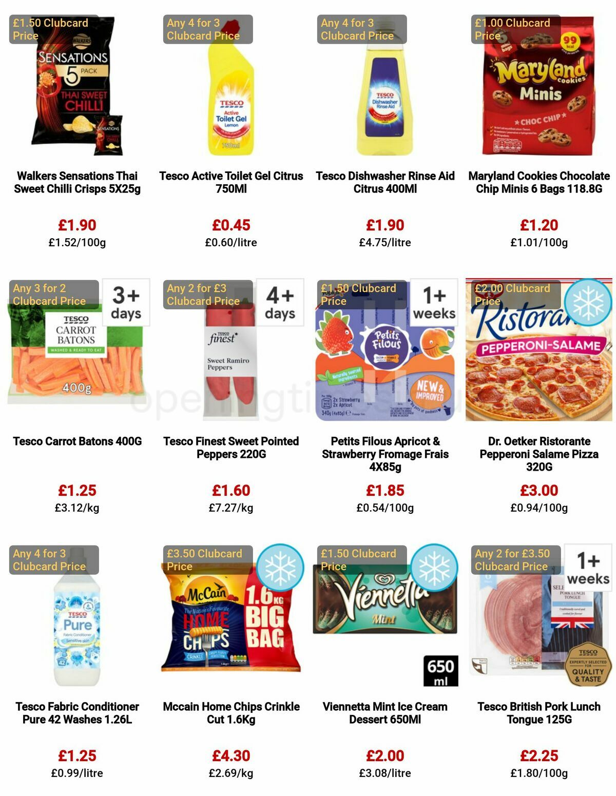 TESCO Offers from 18 May