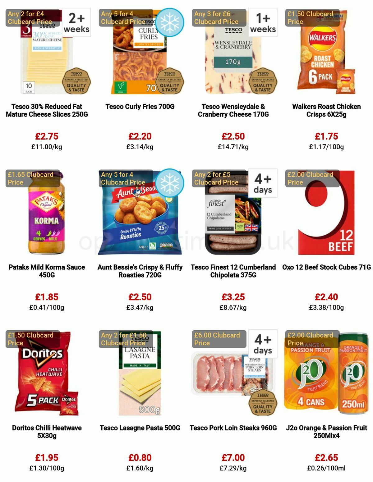 TESCO Offers from 18 May